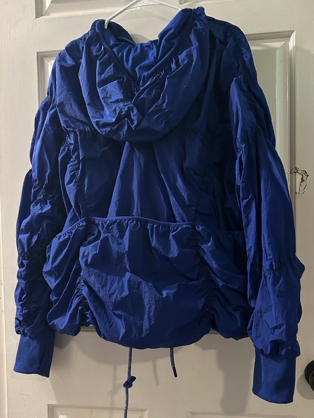 Free People Electric Blue Windbreaker Jacket - Picture 2 of 2